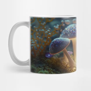 Glowing mushrooms 2 Mug